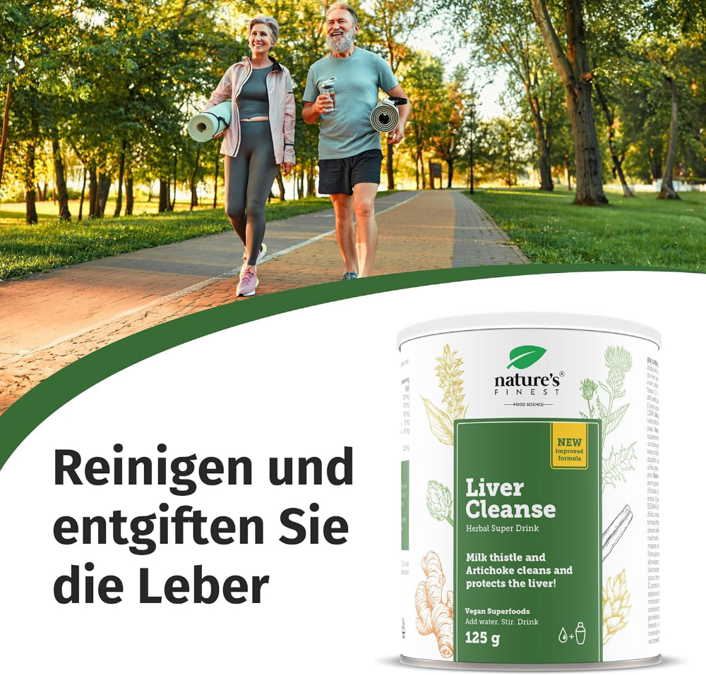 Nature's Finest I Bio Liver Cleanse I Leberreinigung mit Mariendistel und Artischocken
