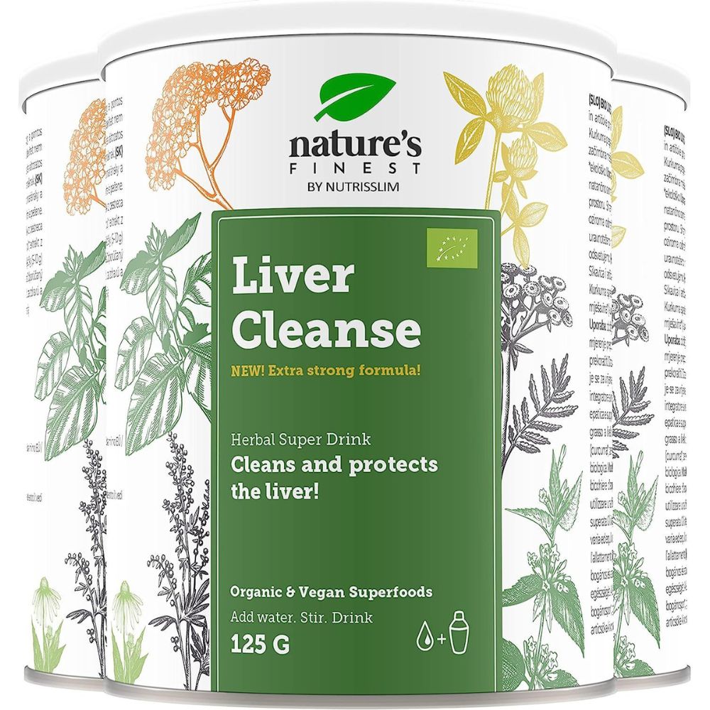 Nature's Finest I Bio Liver Cleanse I Leberreinigung mit Mariendistel und Artischocken