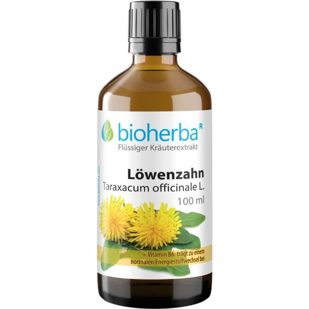 Bioherba | Löwenzahnwurzel - Tinktur für die Verdauung - 100 ml