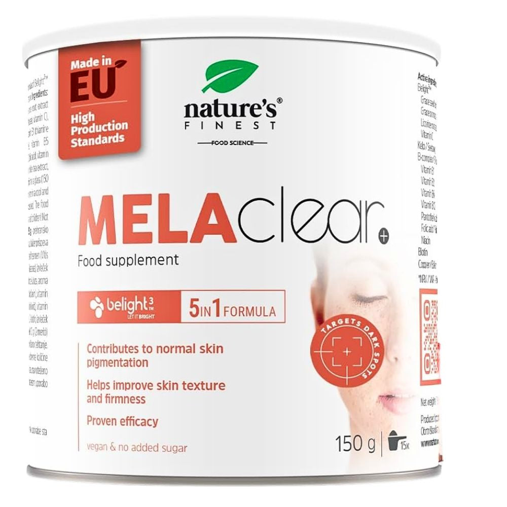 Nature's Finest | MELAclear+ gegen Pigmentflecken & für einen ebenmäßigen Hautton