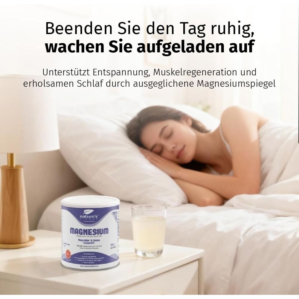 Nature's Finest I Magnesium für Muskeln, Knochen & Energie