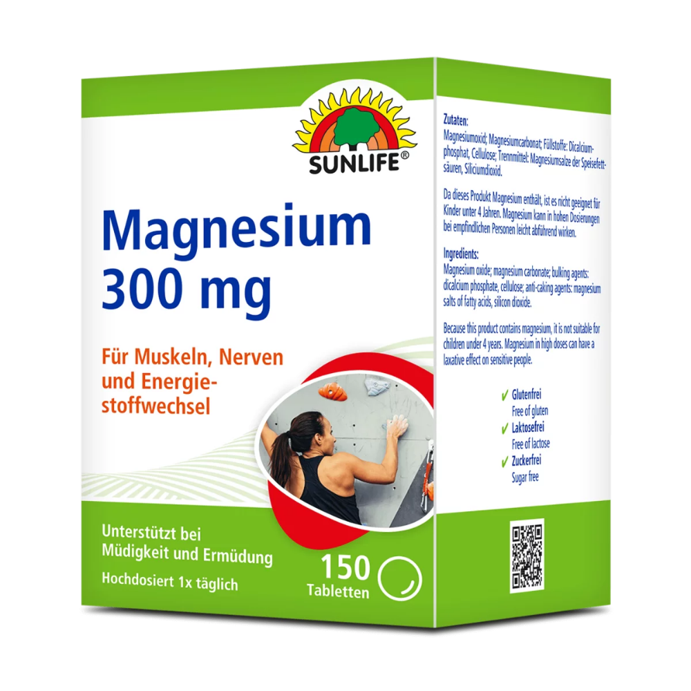 Sunlife | Magnesium 300 Tabletten