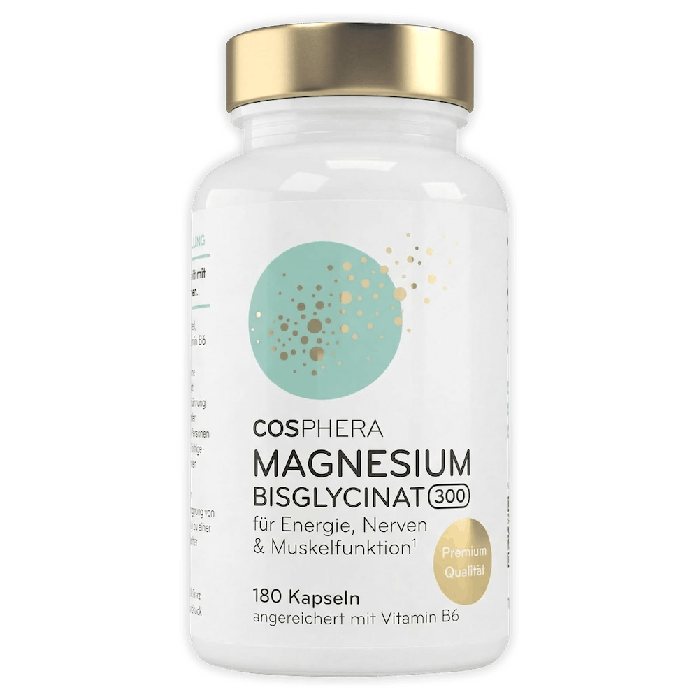 Cosphera | Magnesium Bisglycinat 300 – 180 Kapseln