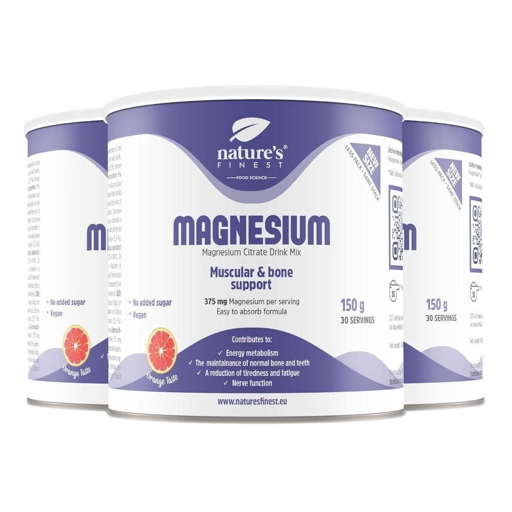 Nature's Finest I Magnesium für Muskeln, Knochen & Energie