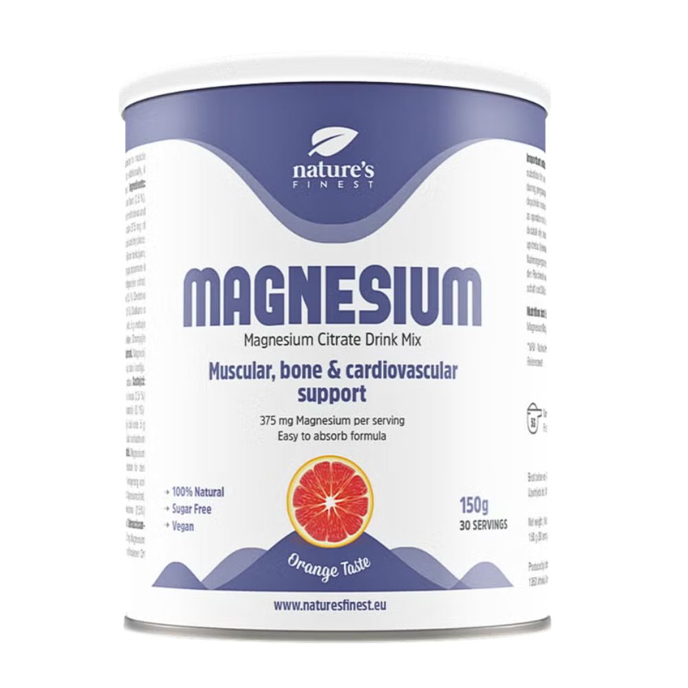 Nature's Finest I Magnesium für Muskeln, Knochen & Energie