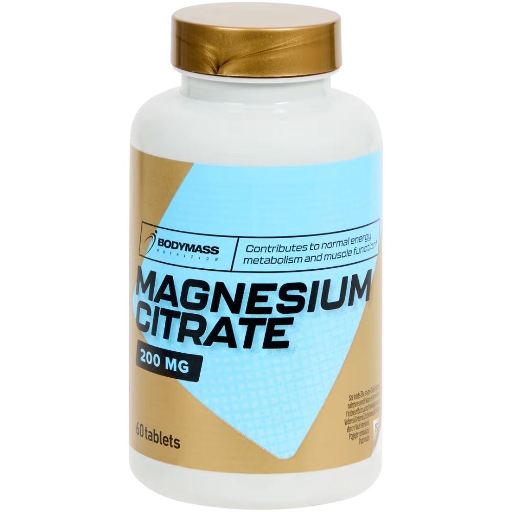 Bodymass | Magnesiumcitrat 200 mg - 60 Tabletten