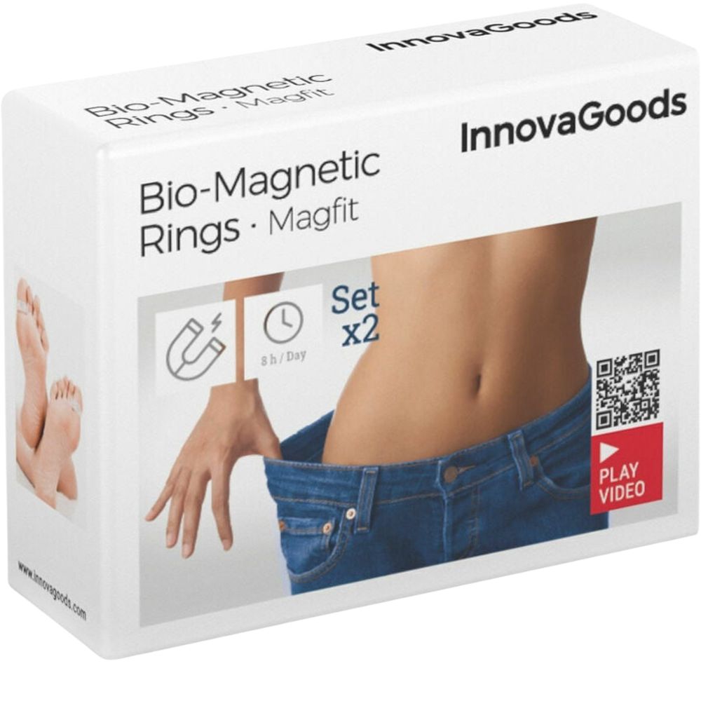 InnovaGoods | Magnetische Schlankheitsringe Magfit - 2 Stück