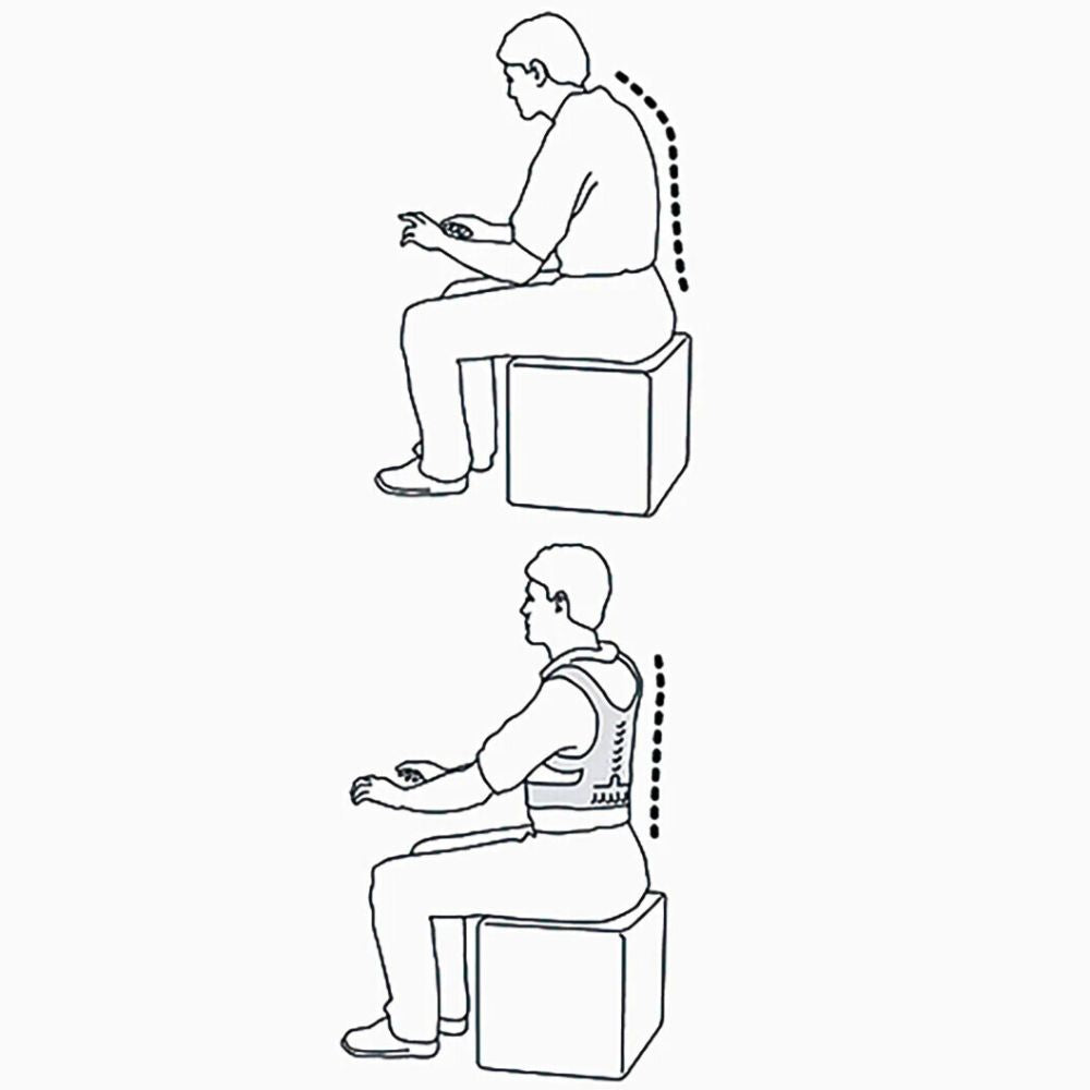 InnovaGoods | Magnetischer Rückenkorrektor / Haltungstrainer