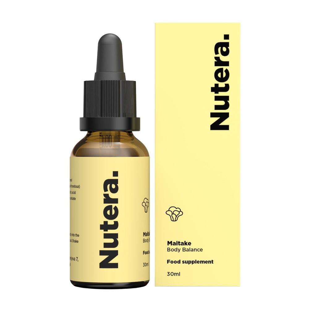 Nutera | Maitake (Grifola frondosa) Flüssigextrakt 20:1 – 30 % Beta-Glucane – 30 ml