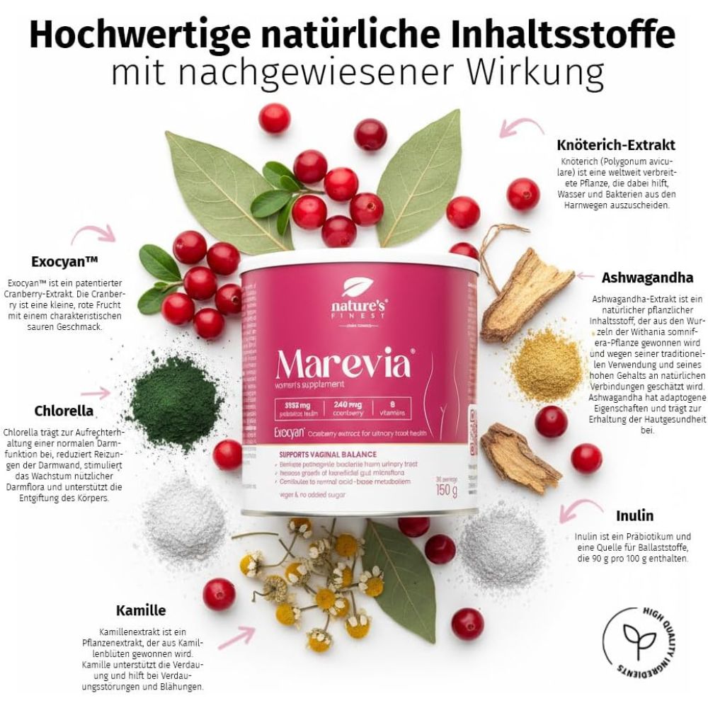 Nature's Finest | Marevia - Präbiotikum mit Inulin und Exocyan