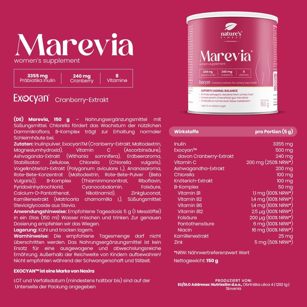 Nature's Finest | Marevia - Präbiotikum mit Inulin und Exocyan