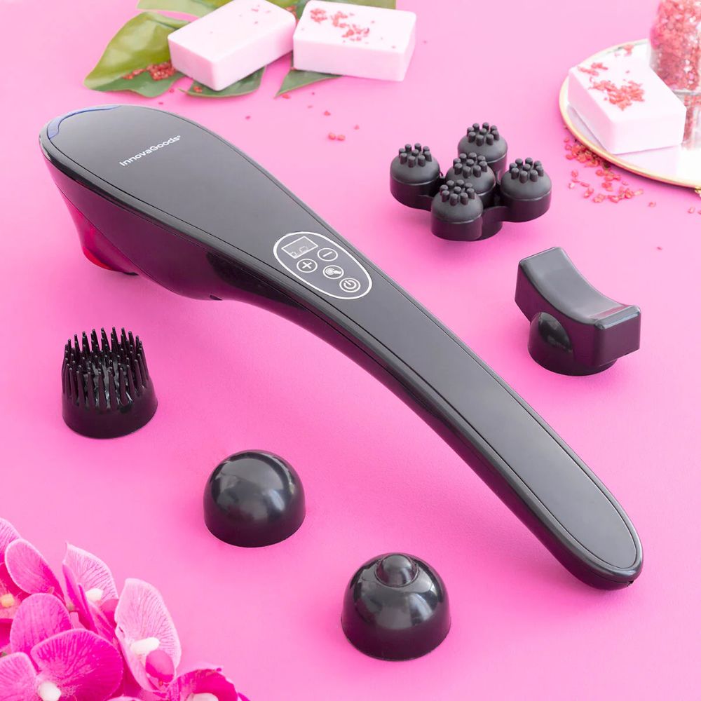 InnovaGoods | Masfin wiederaufladbares Handmassagegerät