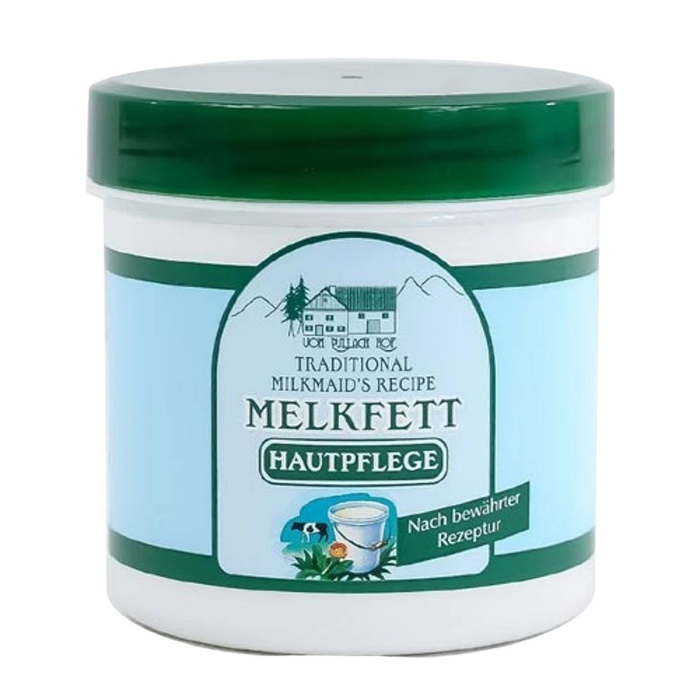 Vom Pullach Hof | Melkfett - Hautschutz & Intensive Pflege für trockene Haut - 250ml