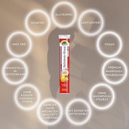 Sunlife | Multivitamin + Mineral Brausetabletten – Premium