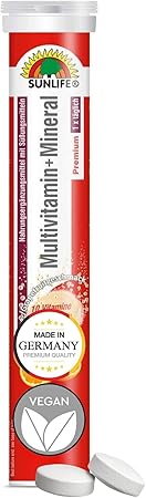 Sunlife | Multivitamin + Mineral Brausetabletten – Premium