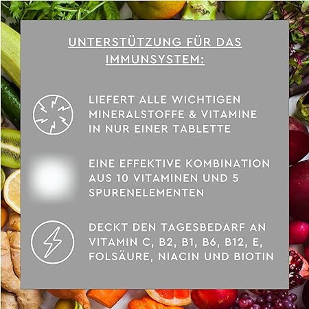 Sunlife | Multivitamin + Mineral Brausetabletten – Premium