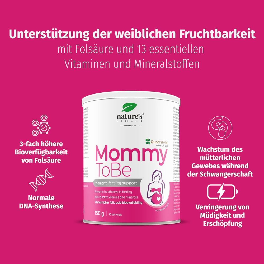 Nature's Finest | Mommy ToBe - Kinderwunsch & Frühschwangerschaft
