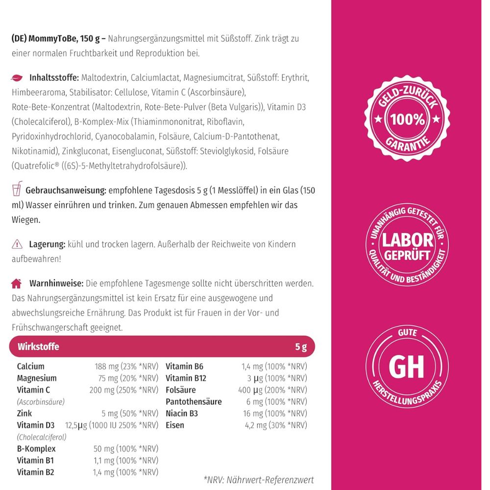 Nature's Finest | Mommy ToBe - Kinderwunsch & Frühschwangerschaft