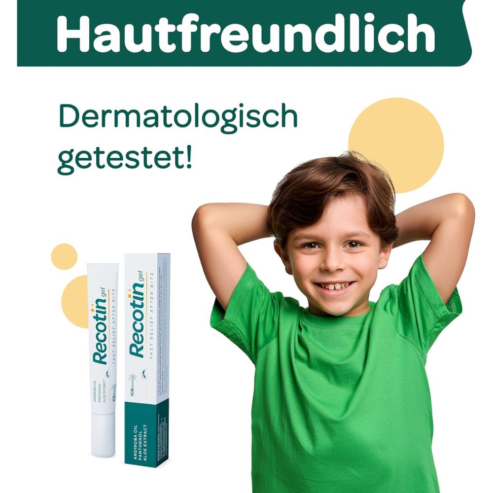 Novokill | Recotin Mückenstich Gel – Soforthilfe bei Insektenstichen und Hautreizungen - 20ml