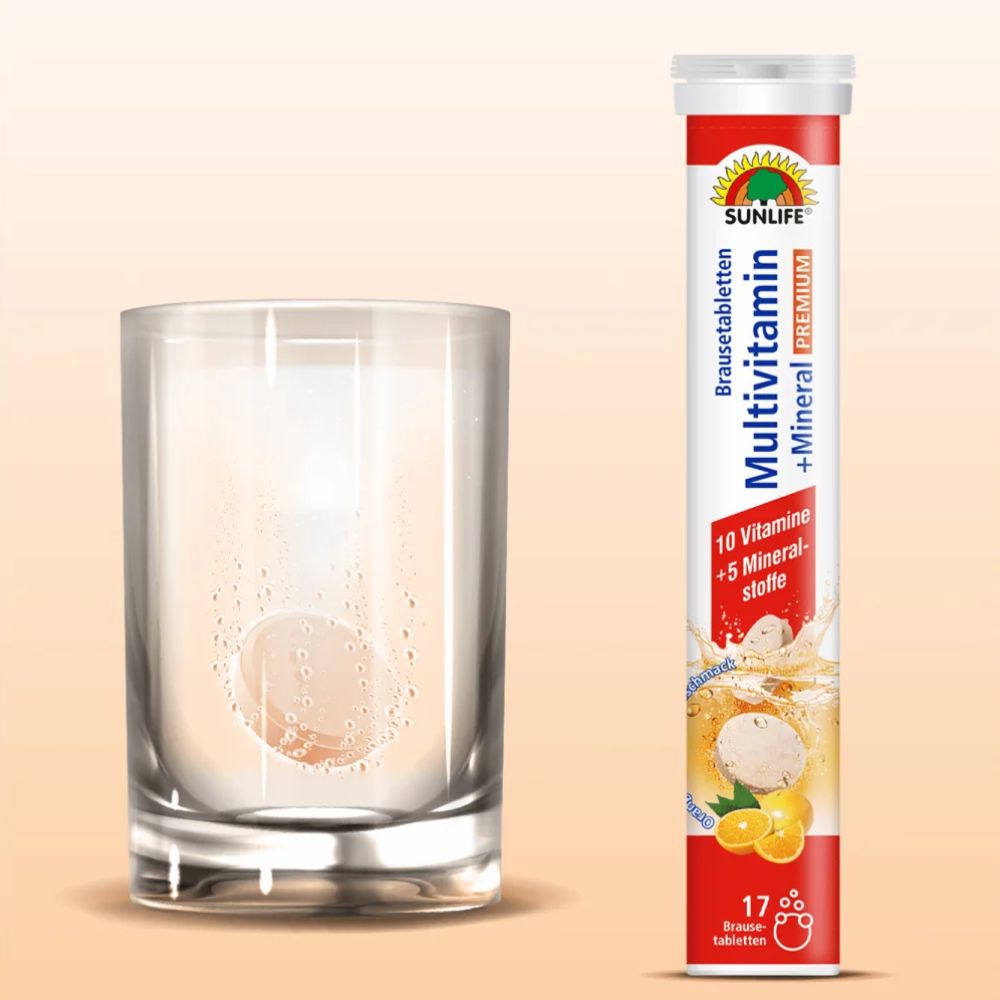 Sunlife | Premium Multivitamin + Mineral Brausetabletten