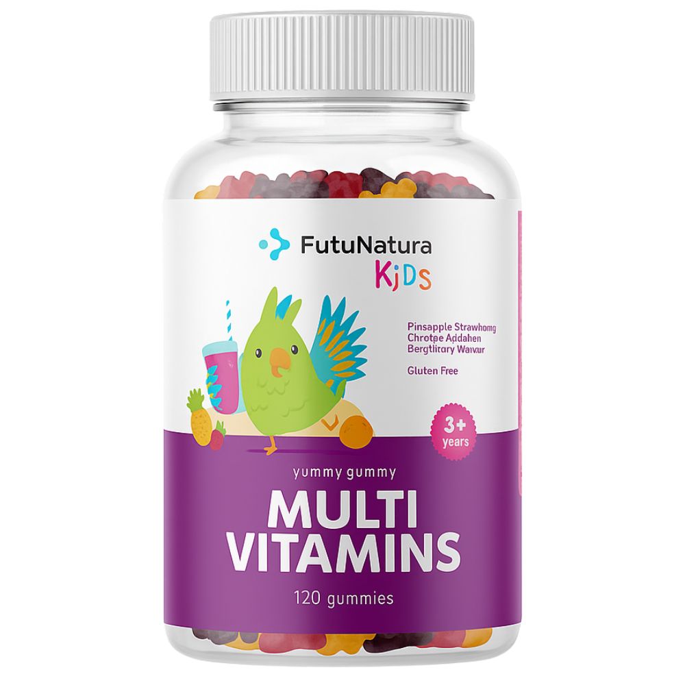 FutuNatura | Multi Vitamins - Gummis für Kinder für die Rundumversorgung des Körpers