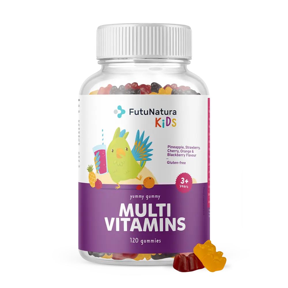 FutuNatura | Multi Vitamins - Gummis für Kinder für die Rundumversorgung des Körpers