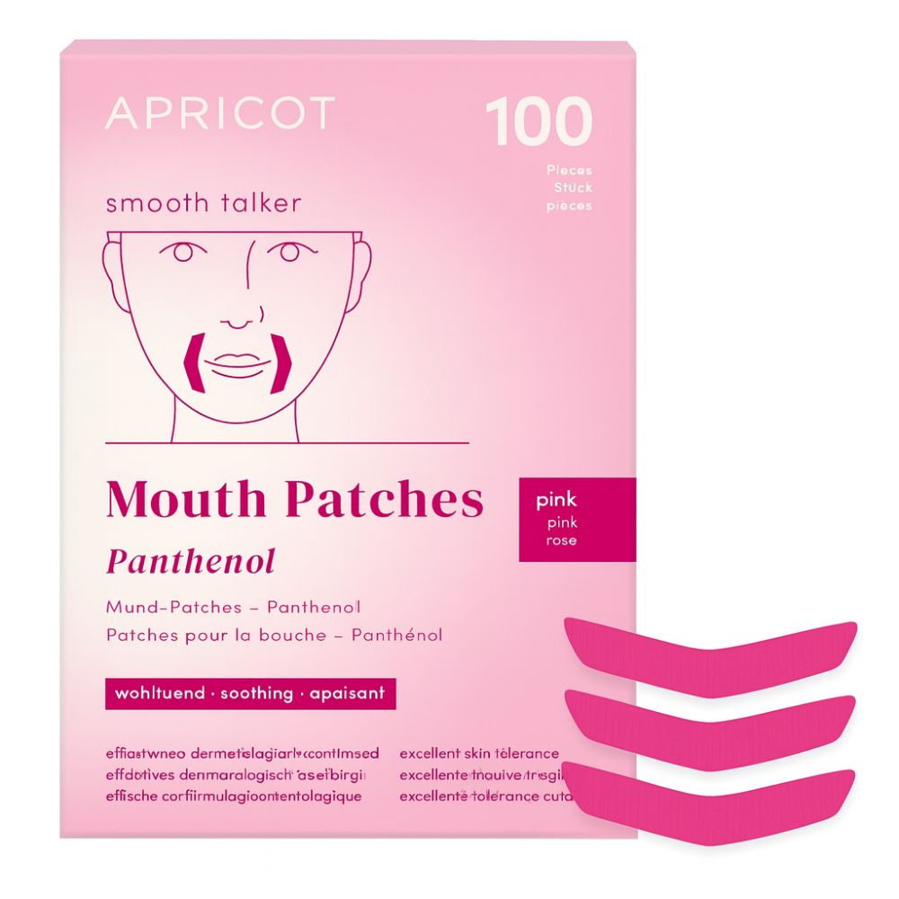 APRICOT | Mund Patches mit Panthenol - 100 Stück