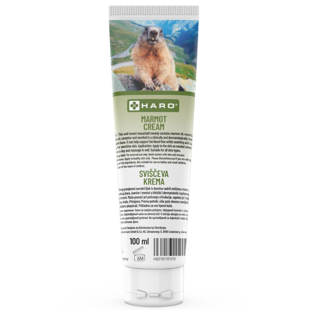 Haro | Murmeltier Creme - wohltuend bei rheumatischen Beschwerden - 100ml