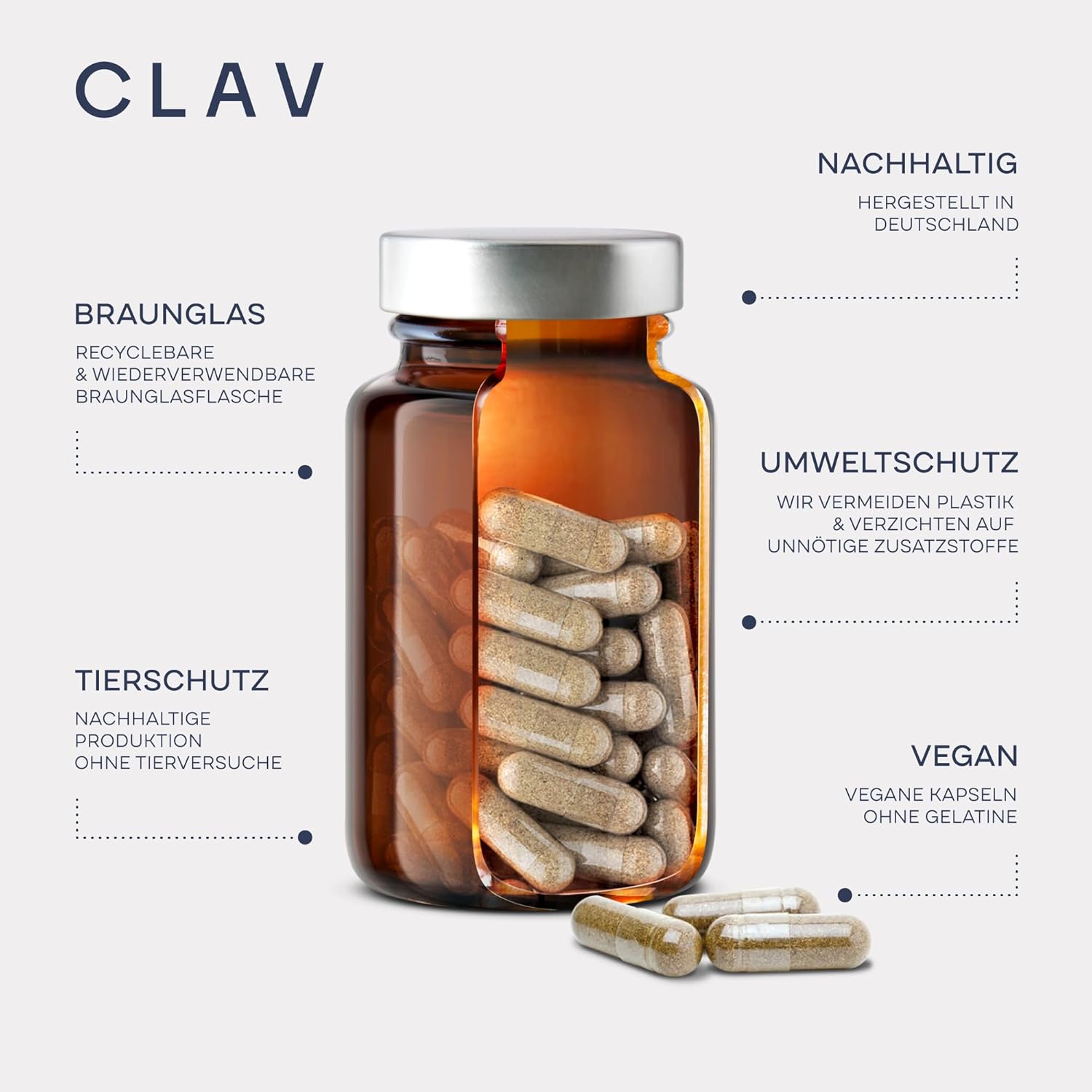 Clav | N°5 BALANCE Mood Kapseln
