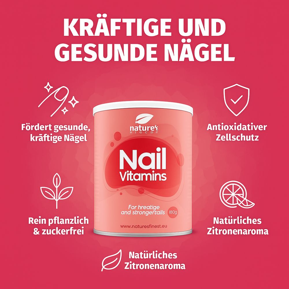 Nature's Finest | Nagel Vitamine für starke & gepflegte Nägel