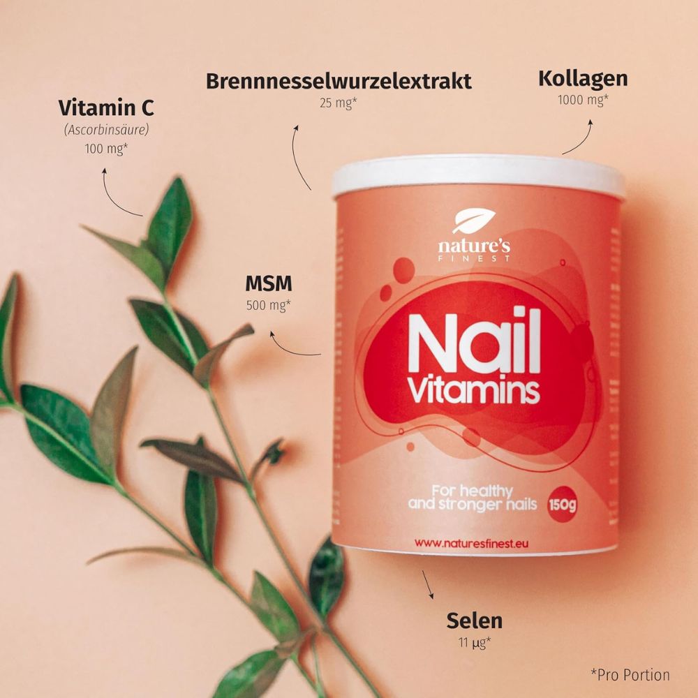 Nature's Finest | Nagel Vitamine für starke & gepflegte Nägel