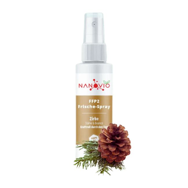Nanovio | FFP2 Frische-Spray | 5 natürliche Duftnoten | 50ml