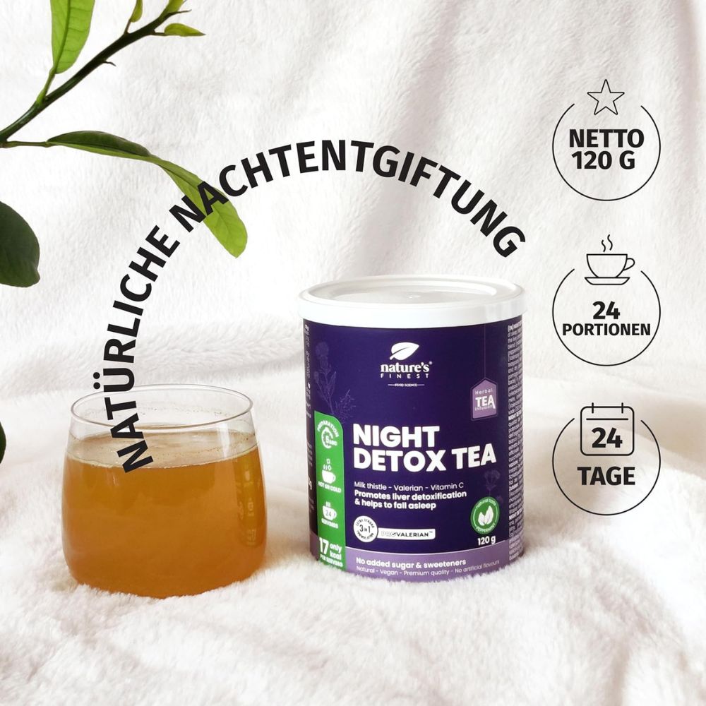 Nature`s Finest | Night Detox-Tee zur nächtlichen Entgiftung & Regeneration