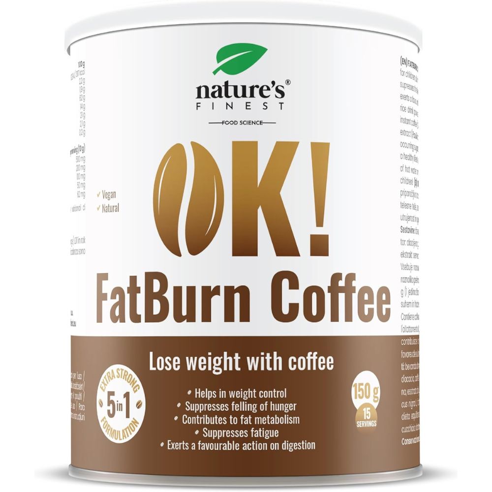 Nature's Finest I OK!FatBurn Coffee I Kaffee zum Fettverbrennen