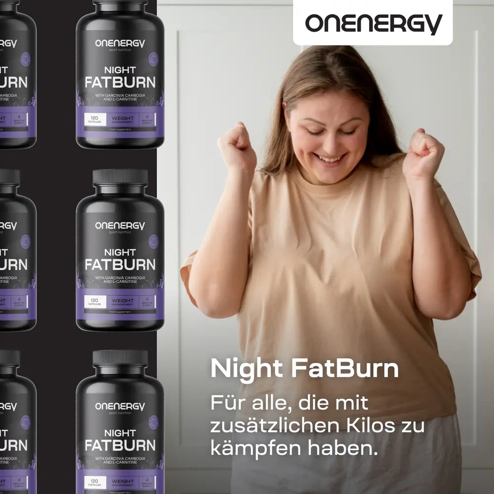 OnEnergy | Night FatBurn um den Appetit zu reduzieren - 120 Kapseln
