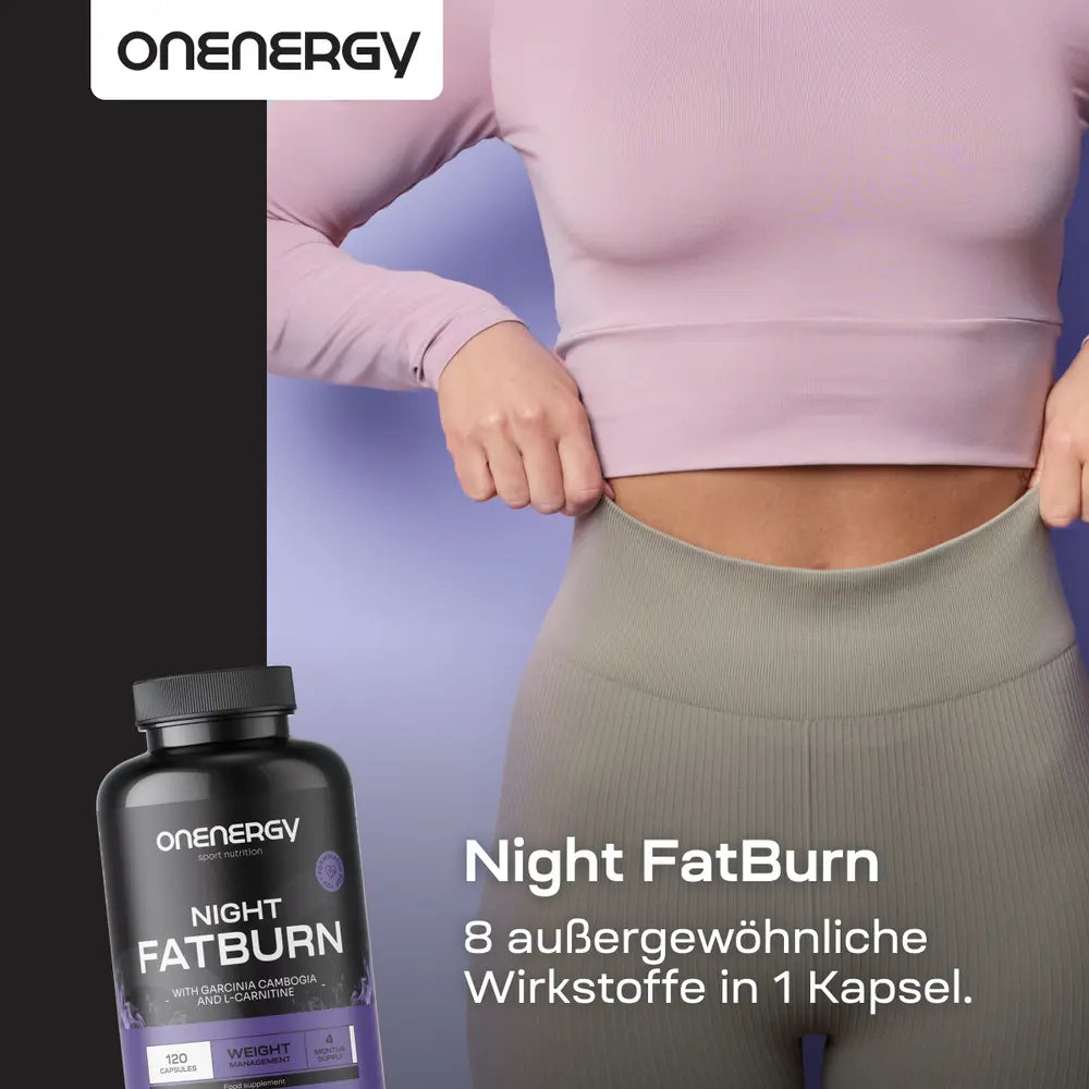 OnEnergy | Night FatBurn um den Appetit zu reduzieren - 120 Kapseln