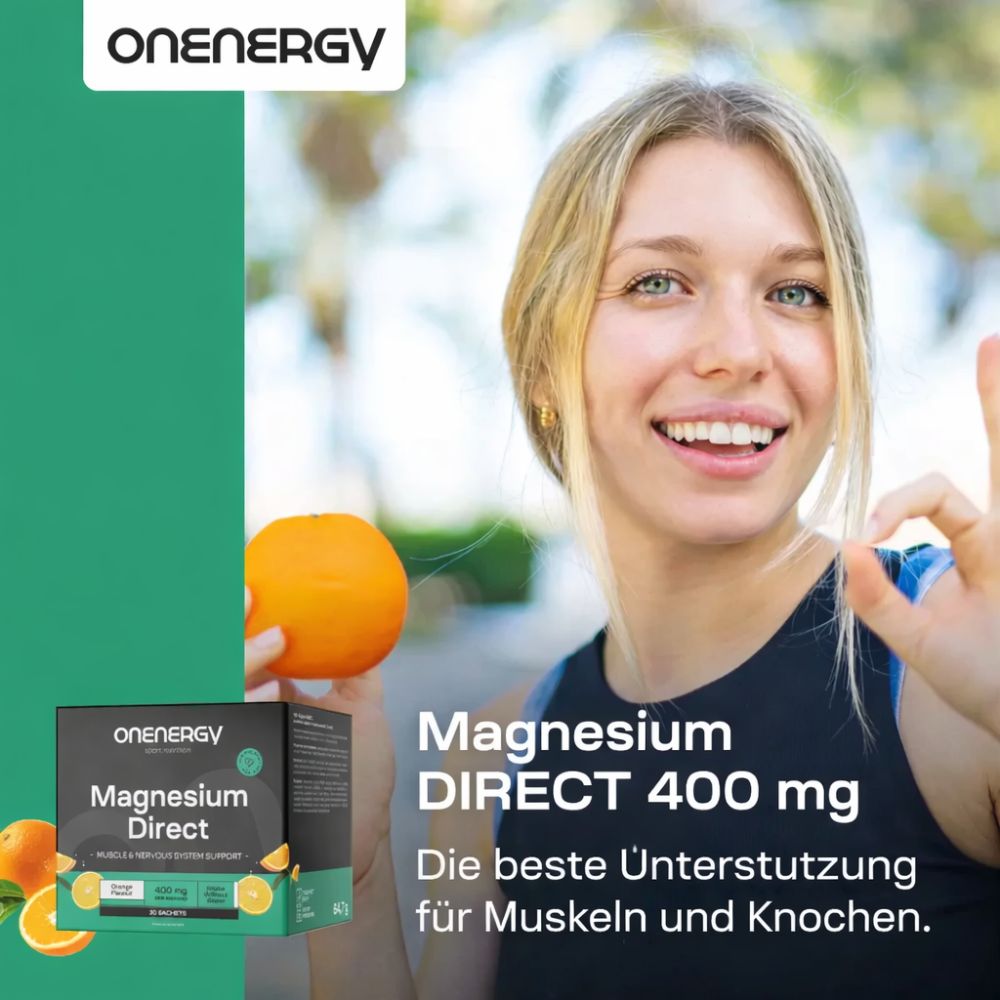 OnEnergy | Magnesium DIRECT 400 mg - 30 Beutel