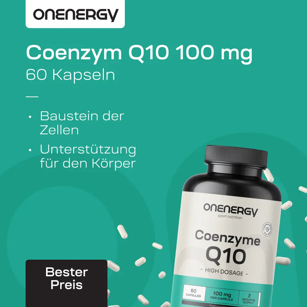 OnEnergy | Coenzym Q10 100 mg - 60 Kapseln