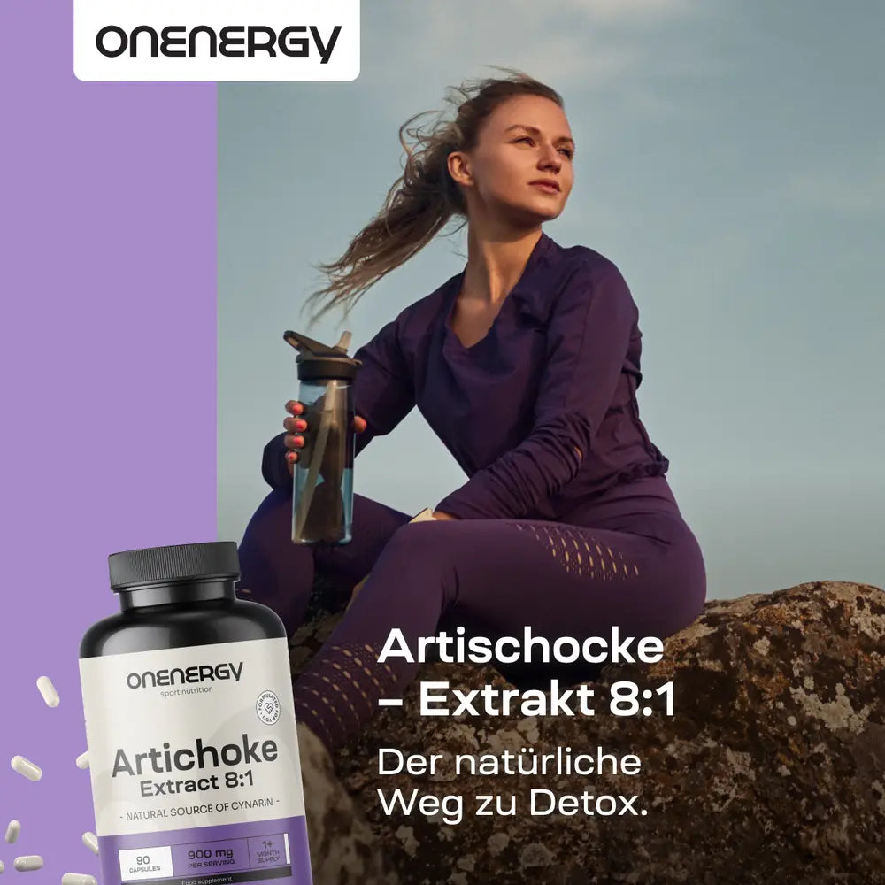 OnEnergy | Artischocke – Extrakt 8:1 - 90 Kapseln