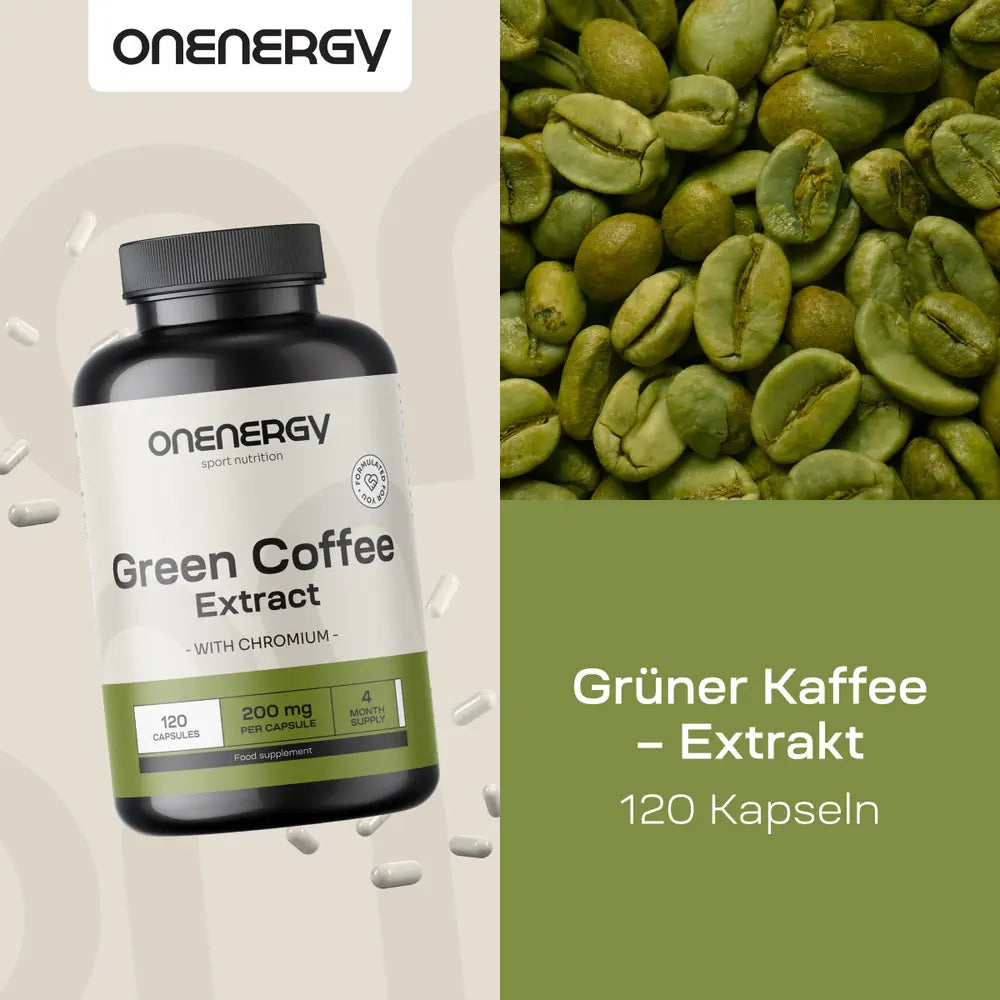 OnEnergy | Grüner Kaffee – Extrakt - 120 Kapseln