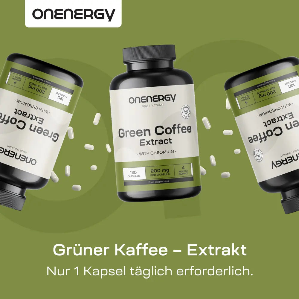 OnEnergy | Grüner Kaffee – Extrakt - 120 Kapseln