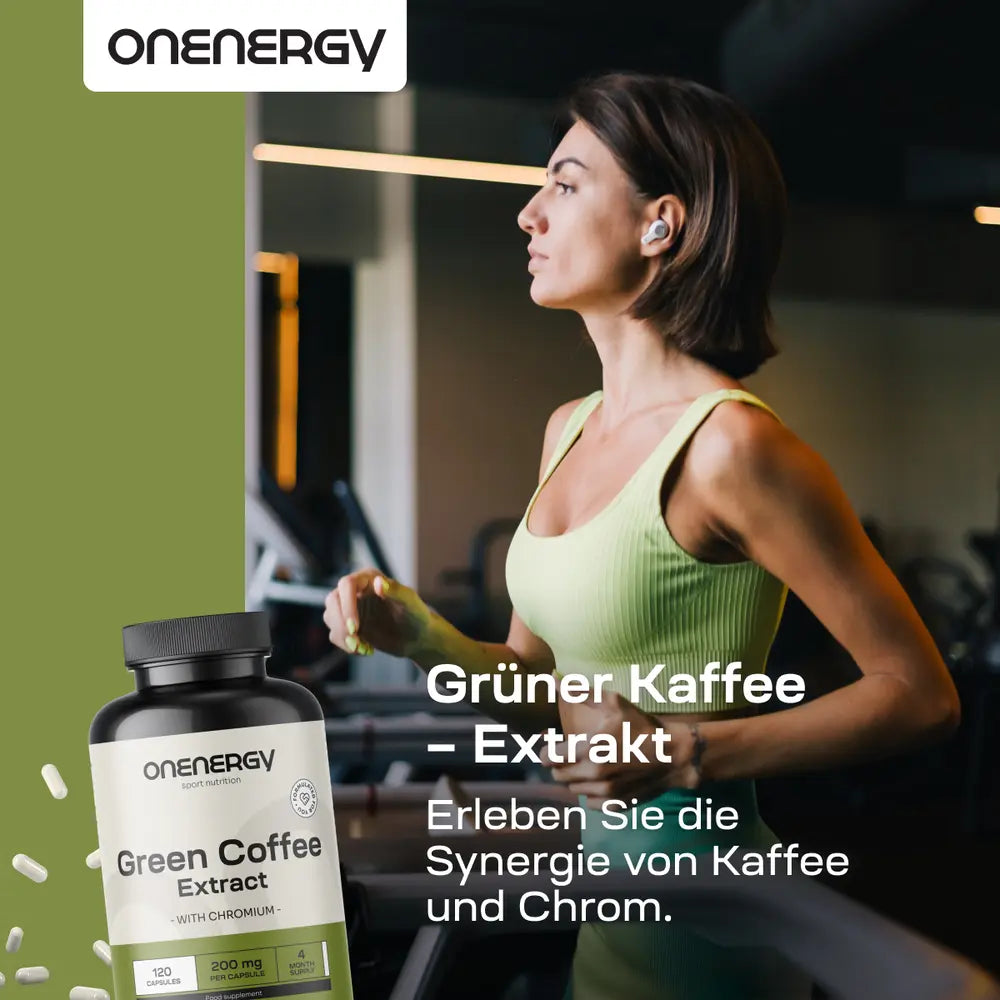 OnEnergy | Grüner Kaffee – Extrakt - 120 Kapseln