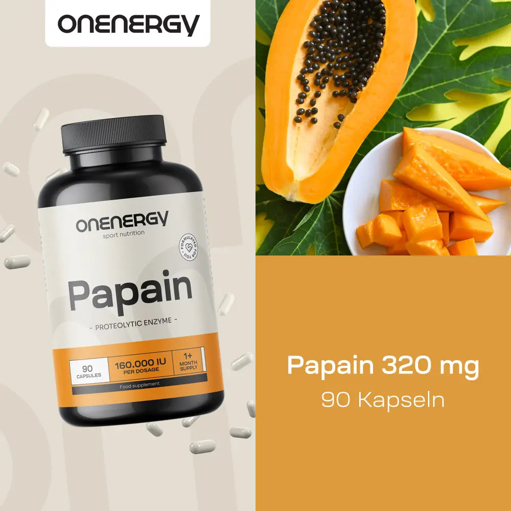 OnEnergy | Papain 320 mg – 90 Kapseln