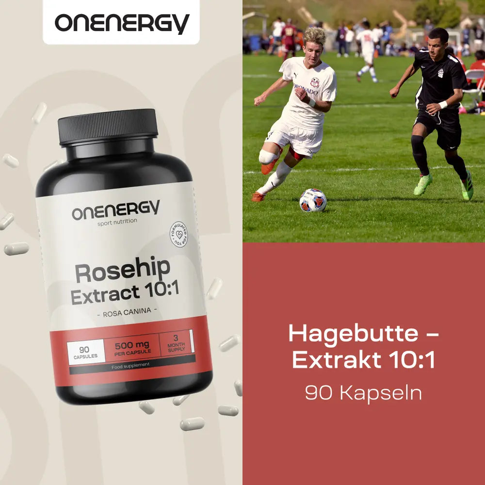 OnEnergy | Hagebutte – Extrakt 10:1 - 90 Kapseln