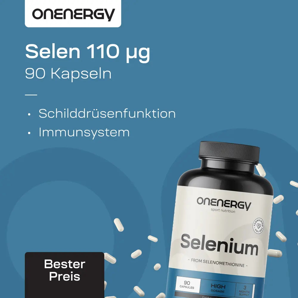 OnEnergy | Selen 110 µg – 90 Kapseln