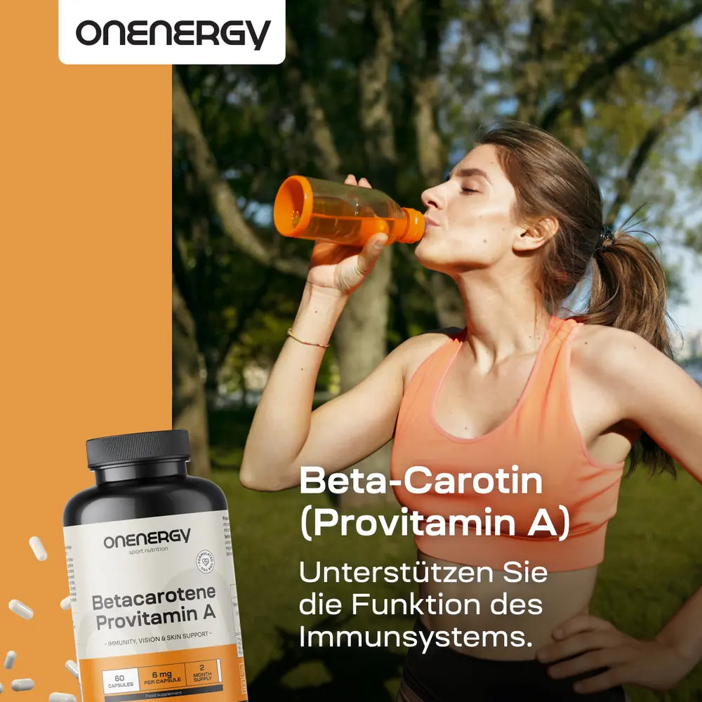 OnEnergy | Beta-Carotin (Provitamin A) - 60 Kapseln