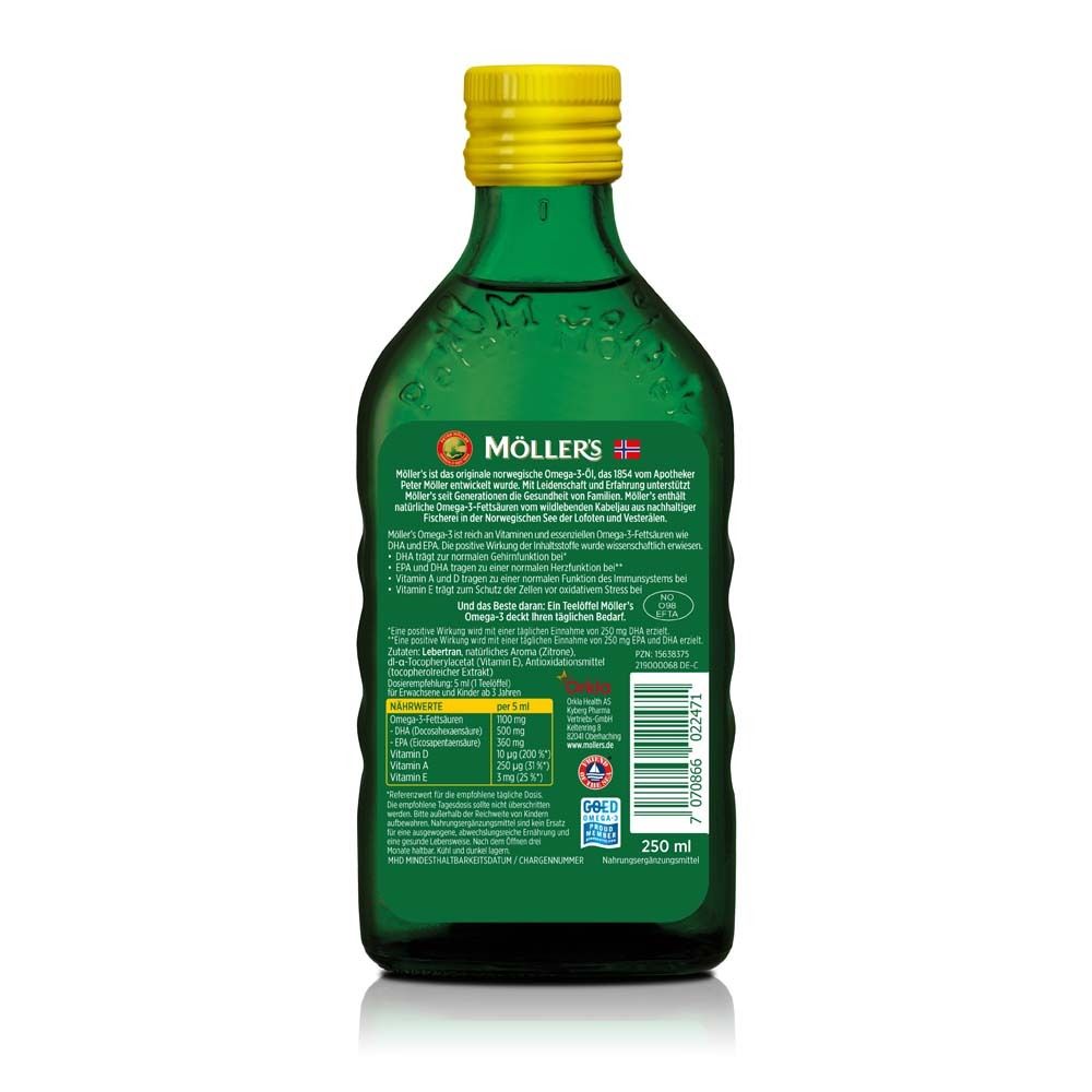Möller’s Omega-3 Zitrone - 250ml