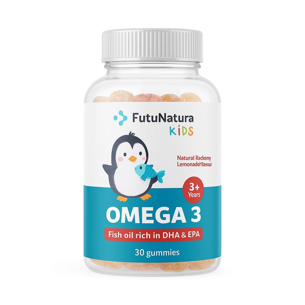 FutuNatura | Omega-3 Gummies für Kinder – zur Unterstützung des Gehirns und der Sehkraft