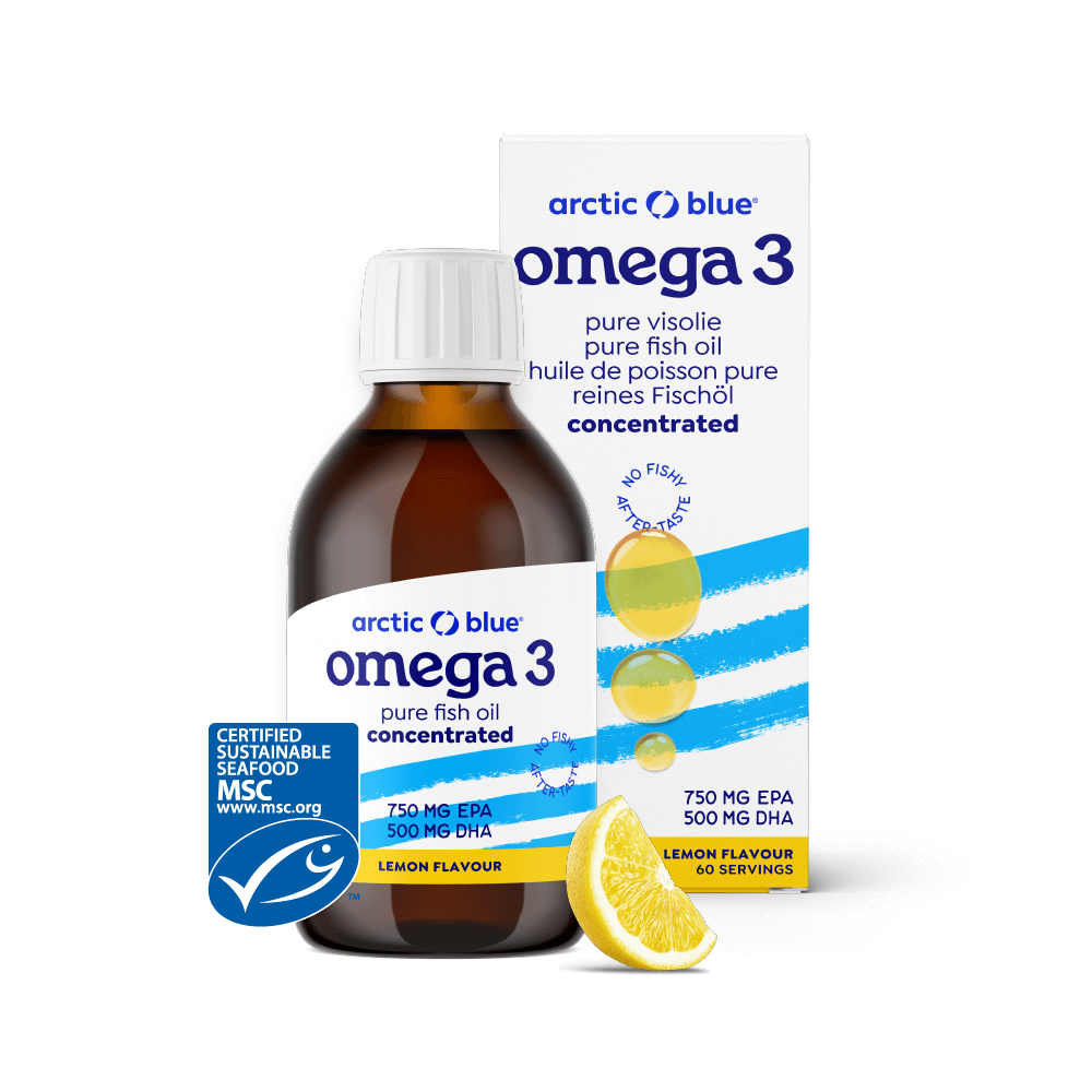 Arctic Blue Omega 3 Fischöl DHA EPA - 100% Konzentrat