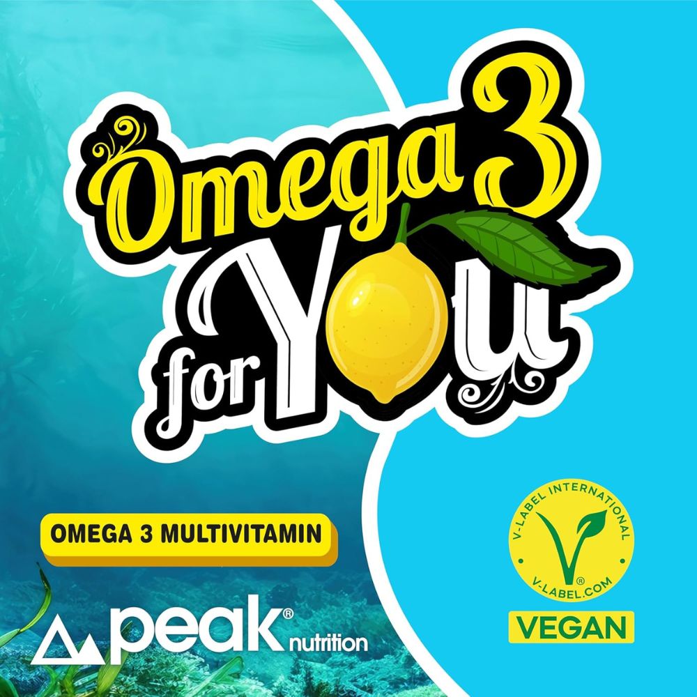 peak nutrition | Omega 3 for YOU - Multivitamin Tropfen für Erwachsene mit DHA + EPA - 20 ml